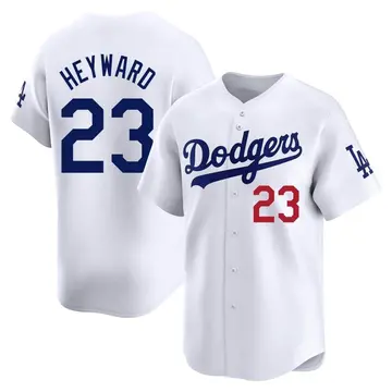 Jason Heyward Youth Los Angeles Dodgers Limited Home Jersey - White