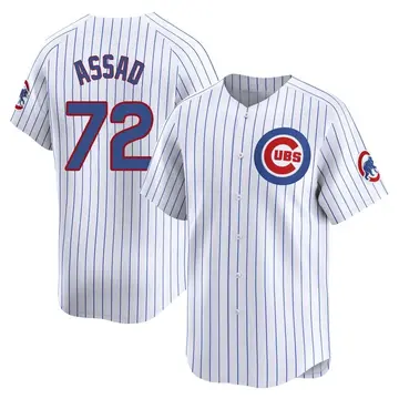 Javier Assad Men's Chicago Cubs Limited Home Jersey - White