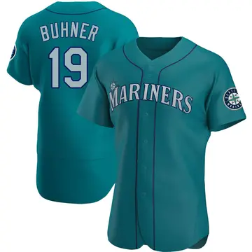 Jay Buhner Men's Seattle Mariners Authentic Alternate Jersey - Aqua