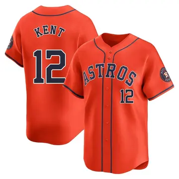 Jeff Kent Youth Houston Astros Limited Alternate Jersey - Orange