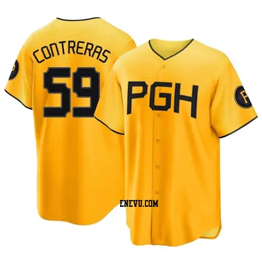Jim Bibby Women's Pittsburgh Pirates Authentic 2023 City Connect Jersey - Gold