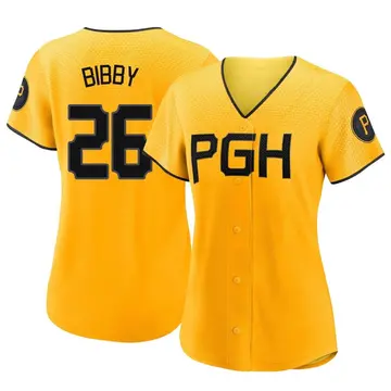 Jim Bibby Women's Pittsburgh Pirates Replica 2023 City Connect Jersey - Gold