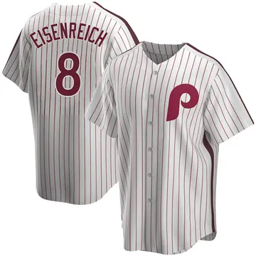 Jim Eisenreich Youth Philadelphia Phillies Replica Home Cooperstown Collection Jersey - White