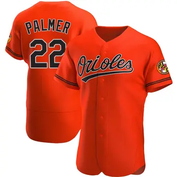 Jim Palmer Men's Baltimore Orioles Authentic Alternate Jersey - Orange