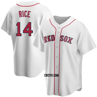 Jim Rice Women's Boston Red Sox Replica Home Jersey - White