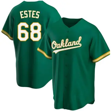 Joey Estes Men's Oakland Athletics Replica Kelly Alternate Jersey - Green