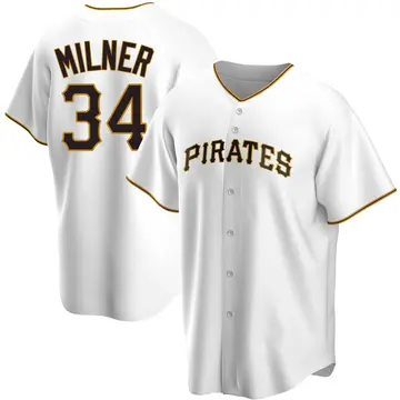 John Milner Youth Pittsburgh Pirates Replica Home Jersey - White