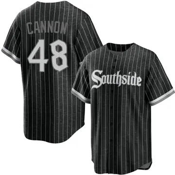 Jonathan Cannon Youth Chicago White Sox Replica 2021 City Connect Jersey - Black