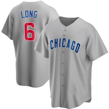 Jonathon Long Youth Chicago Cubs Replica Road Jersey - Gray