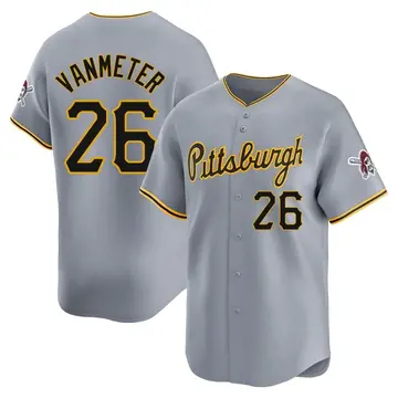 Josh VanMeter Men's Pittsburgh Pirates Limited Away Jersey - Gray