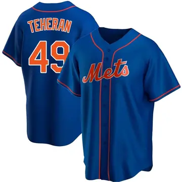 Julio Teheran Youth New York Mets Replica Alternate Jersey - Royal