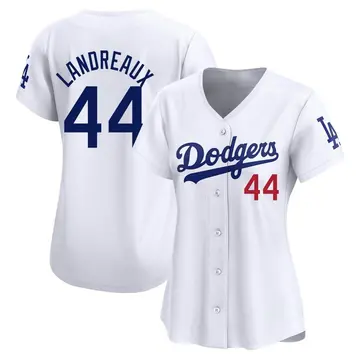 Ken Landreaux Women's Los Angeles Dodgers Limited Home Jersey - White