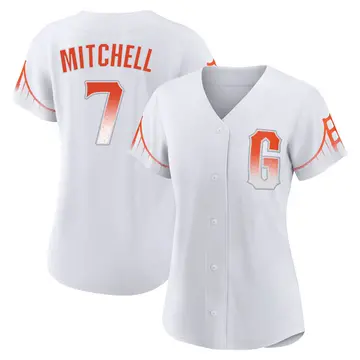 Kevin Mitchell Women's San Francisco Giants Authentic 2021 City Connect Jersey - White
