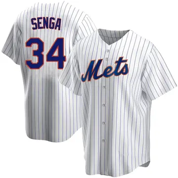Kodai Senga Men's New York Mets Replica Home Jersey - White