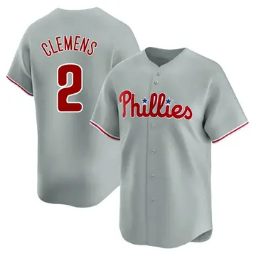 Kody Clemens Youth Philadelphia Phillies Limited Away Jersey - Gray