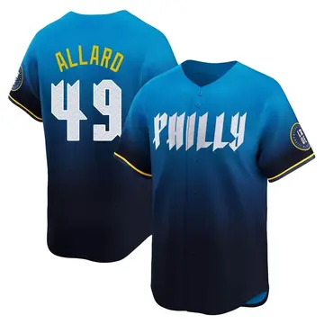 Kolby Allard Men's Philadelphia Phillies Limited 2024 City Connect Jersey - Blue
