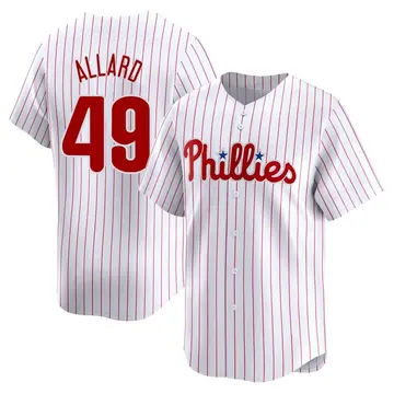 Kolby Allard Men's Philadelphia Phillies Limited Home Jersey - White