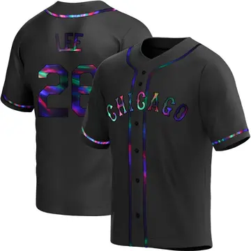 Korey Lee Youth Chicago White Sox Replica Alternate Jersey - Black Holographic