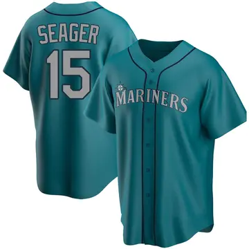 Kyle Seager Youth Seattle Mariners Replica Alternate Jersey - Aqua
