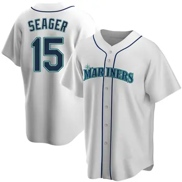 Kyle Seager Youth Seattle Mariners Replica Home Jersey - White