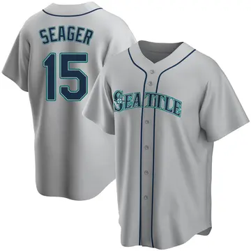 Kyle Seager Youth Seattle Mariners Replica Road Jersey - Gray
