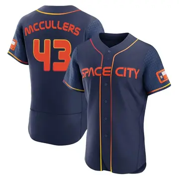 Lance Mccullers Jr. Men's Houston Astros Authentic Lance McCullers Jr. 2022 City Connect Jersey - Navy