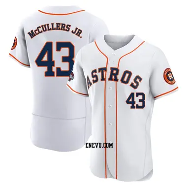 Lance Mccullers Jr. Men's Houston Astros Authentic Lance McCullers Jr. 2022 World Series Champions Home Jersey - White