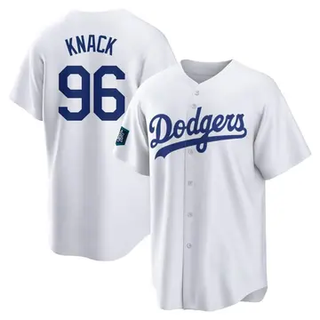 Landon Knack Youth Los Angeles Dodgers Replica 2024 World Tour Seoul Series Home Jersey - White