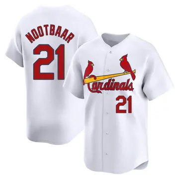 Lars Nootbaar Men's St. Louis Cardinals Limited Home Jersey - White