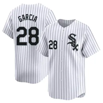 Leury Garcia Men's Chicago White Sox Limited Home Jersey - White