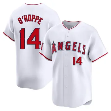 Logan O'Hoppe Men's Los Angeles Angels Limited Home Jersey - White