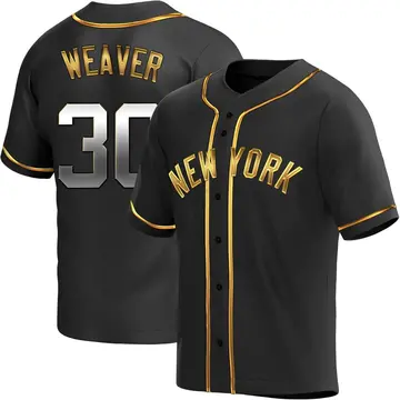 Luke Weaver Youth New York Yankees Replica Alternate Jersey - Black Golden