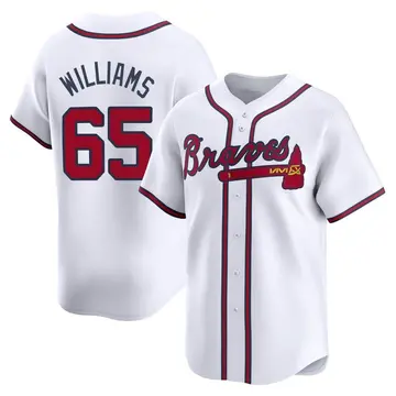 Luke Williams Youth Atlanta Braves Limited Home Jersey - White