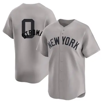 Marcus Stroman Men's New York Yankees Limited Away 2nd Jersey - Gray