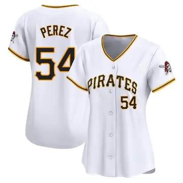 Martin Perez Women's Pittsburgh Pirates Limited Home Jersey - White