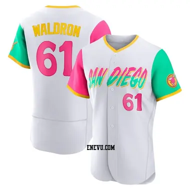 Matt Waldron Men's San Diego Padres Authentic 2022 City Connect Jersey - White
