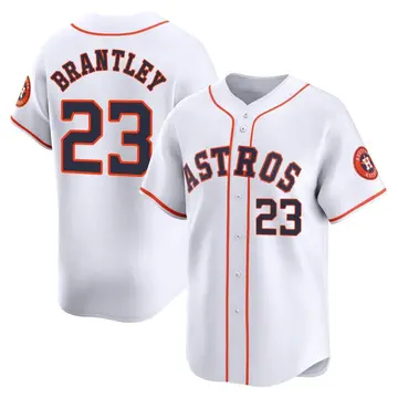 Michael Brantley Men's Houston Astros Limited Home Jersey - White