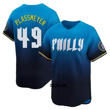 Michael Plassmeyer Men's Philadelphia Phillies Limited 2024 City Connect Jersey - Blue