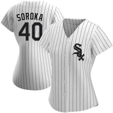 Michael Soroka Women's Chicago White Sox Replica Home Jersey - White