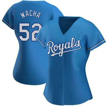 Michael Wacha Women's Kansas City Royals Replica Alternate Jersey - Light Blue
