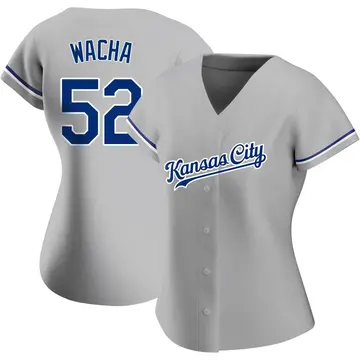 Michael Wacha Women's Kansas City Royals Replica Road Jersey - Gray