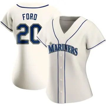 Mike Ford Women's Seattle Mariners Authentic Alternate Jersey - Cream