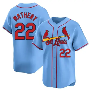 Mike Matheny Youth St. Louis Cardinals Limited Alternate Jersey - Light Blue
