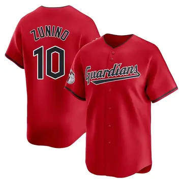 Mike Zunino Men's Cleveland Guardians Limited Alternate Jersey - Red