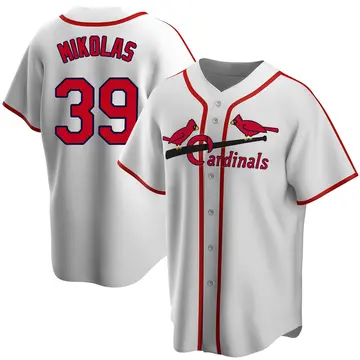 Miles Mikolas Youth St. Louis Cardinals Home Cooperstown Collection Jersey - White