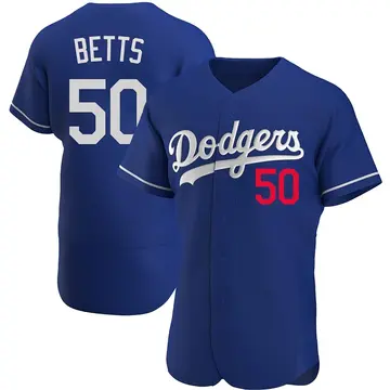 Mookie Betts Men's Los Angeles Dodgers Authentic Alternate Jersey - Royal