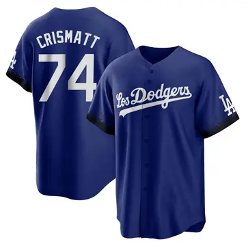 Nabil Crismatt Youth Los Angeles Dodgers Replica 2021 City Connect Jersey - Royal