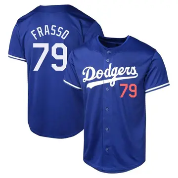 Nick Frasso Men's Los Angeles Dodgers Limited Alternate Jersey - Royal