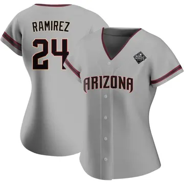 Noe Ramirez Women's Arizona Diamondbacks Authentic Road 2023 World Series Jersey - Gray