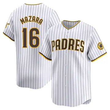 Nomar Mazara Youth San Diego Padres Limited Home Jersey - White